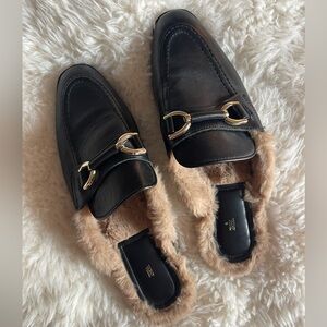 Zara - black mules 39